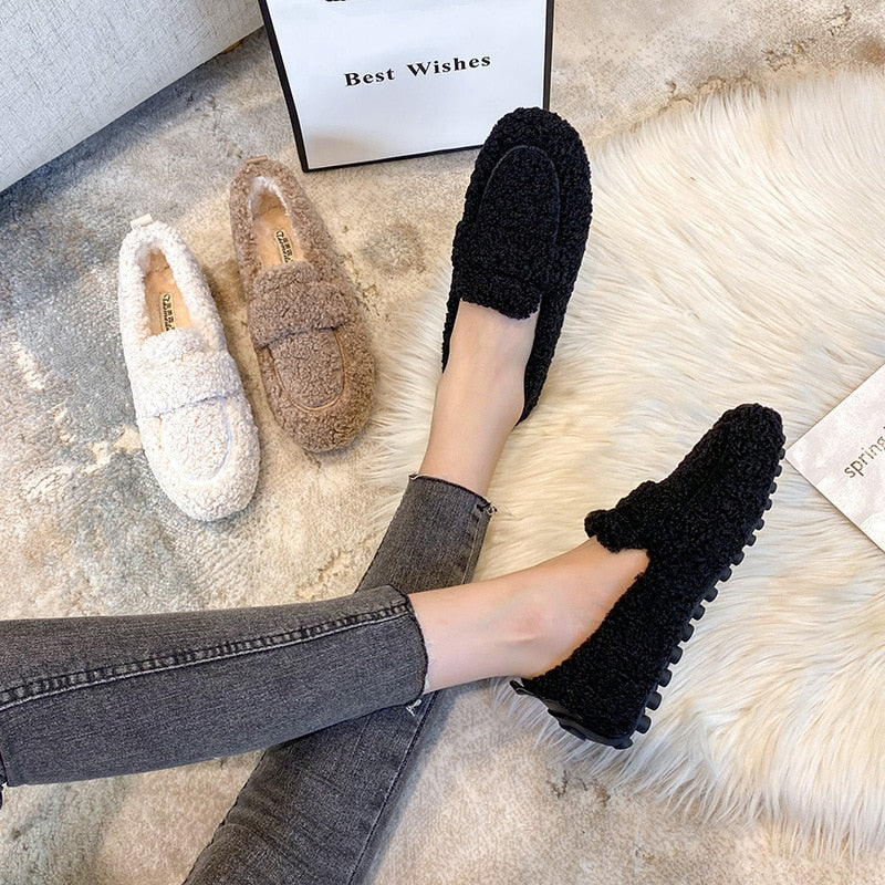 Brianna - Plush Warm Loafers for Women